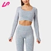 long sleeve cropped